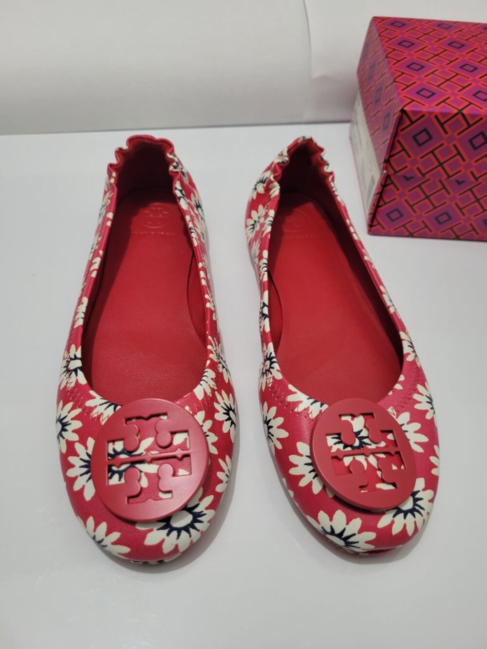 Tory Burch Minnie Travel Ballet 7.5